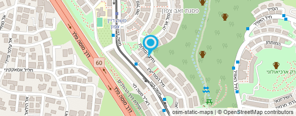 מפת הגעה אל ט.מ זגגות