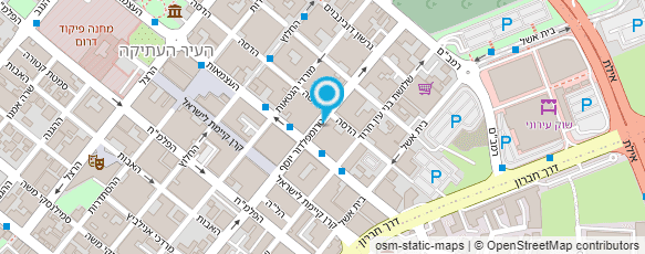 מפת הגעה אל עומר כלים ידניים