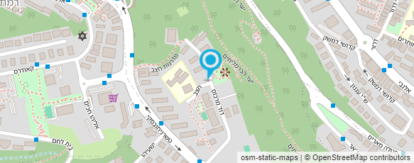 מפת הגעה אל פרופ' ברנר בנימין מפת הגעה אל פרופ' ברנר בנימין