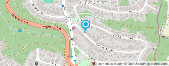 מפת הגעה אל לגעת קרוב