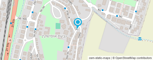 מפת הגעה אל השרות חוגי יצחק