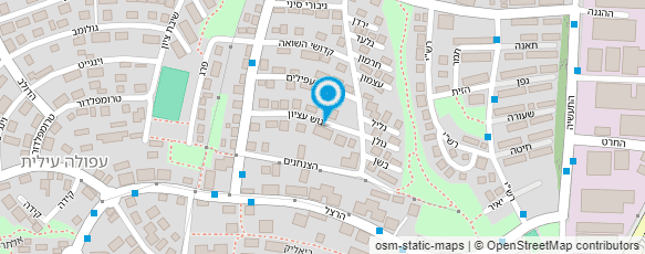 מפת הגעה אל מורד גדעון