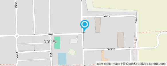 מפת הגעה אל בית קטן בערבה