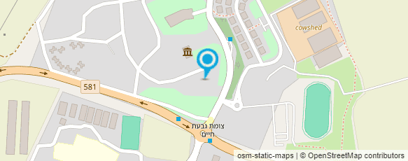 מפת הגעה אל מכון עלם שקדיות