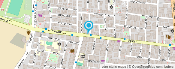 מפת הגעה אל המספריים של עזרא