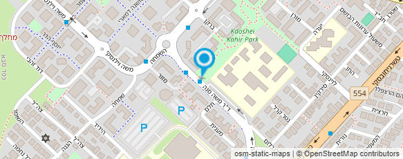 מפת הגעה אל מכון פארן