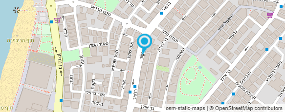 מפת הגעה אל גן העיר