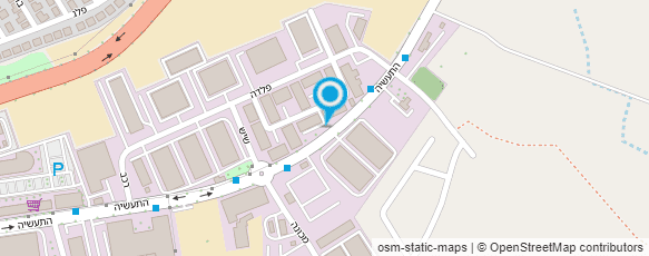 מפת הגעה אל מפעל מוגן - ערד