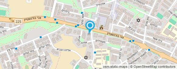 מפת הגעה אל מפעל מוגן - ירוחם