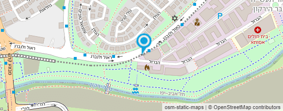 מפת הגעה אל איל"ן - איגוד ישראלי לילדים נפגעים