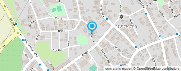 מפת הגעה אל יצחק שרי