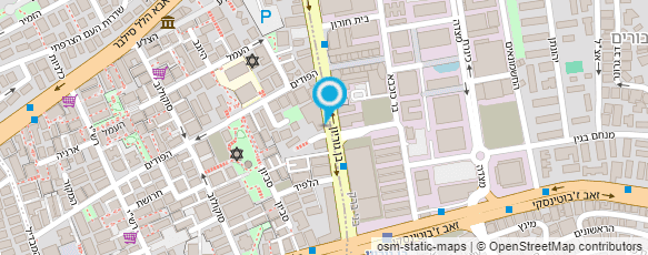 מפת הגעה אל המרכז האקדמי למשפט ולעסקים