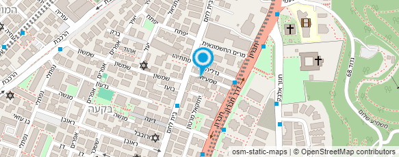 מפת הגעה אל או"ן-ארגון וניהול