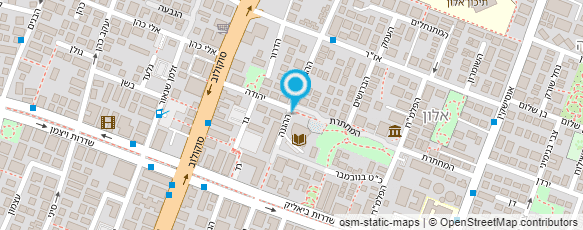 מפת הגעה אל בית יד לבנים