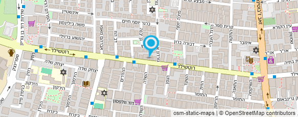 מפת הגעה אל אופיר נכסים מפת הגעה אל אופיר נכסים