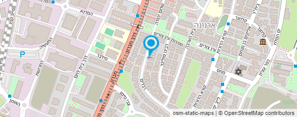 מפת הגעה אל אלון שרות