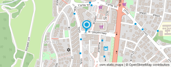 מפת הגעה אל מגן דוד אדום בישראל