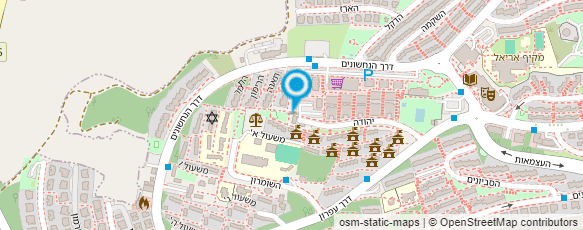 מפת הגעה אל מגן דוד אדום בישראל