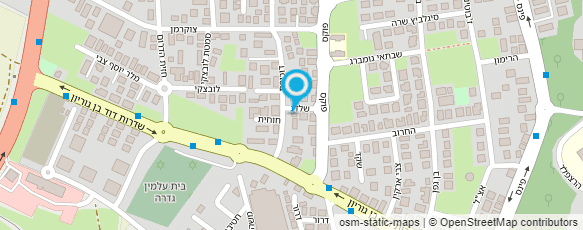 מפת הגעה אל מ.א הנדסה גאודטית