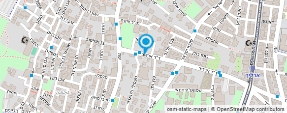 מפת הגעה אל ניסן רחמים שרוולים