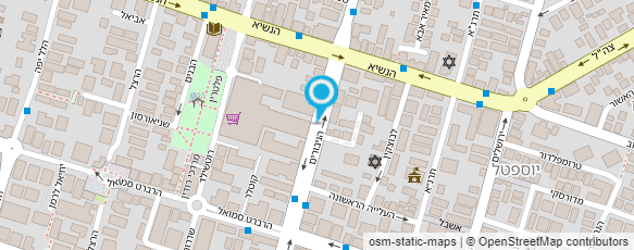 מפת הגעה אל רדיו 90 FM