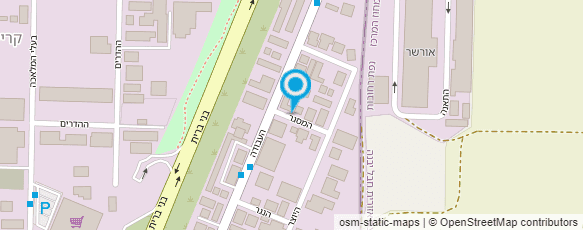 מפת הגעה אל אלירון חשמל ובקרה