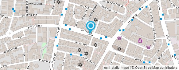 מפת הגעה אל קלף רוזמן שיווק בע"מ