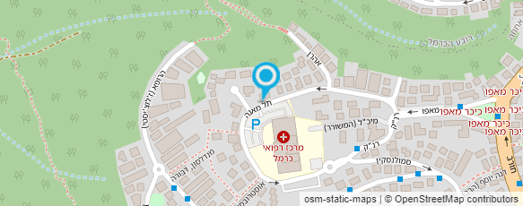 מפת הגעה אל פרופ' קוגלמן אמיר