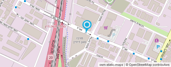 מפת הגעה אל "גלובס" עיתון העסקים של ישראל