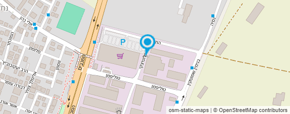 מפת הגעה אל רינות מחיצות וריהוט בע"מ