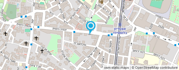 מפת הגעה אל גלי צה"ל