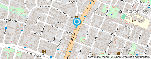 מפת הגעה אל ד"ר שילמן פבלו