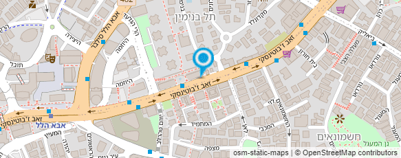 מפת הגעה אל שחר רון