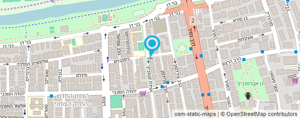 מפת הגעה אל ד"ר רז אבן