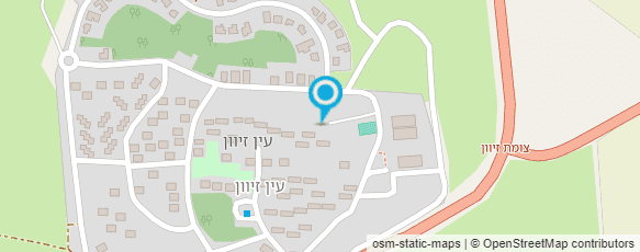 מפת הגעה אל לן בגולן-עין זיוון