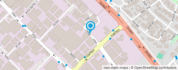 מפת הגעה אל דובין אלקטרו מכני בע"מ מפת הגעה אל דובין אלקטרו מכני בע"מ