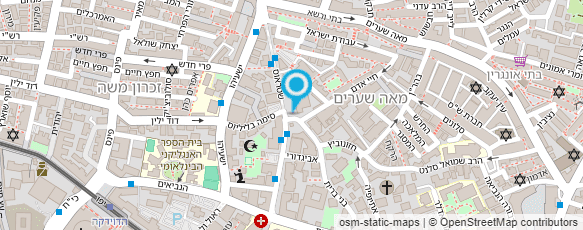 מפת הגעה אל נעמ"ת - משרדים ראשיים