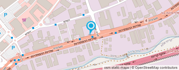 מפת הגעה אל לעובד