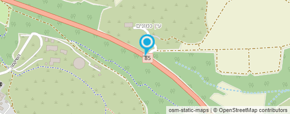 מפת הגעה אל עין כמונים