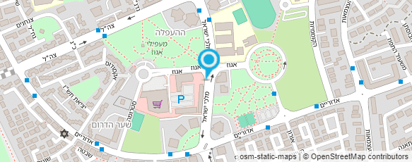 מפת הגעה אל אופטיוי - משקפיים ועדשות מגע