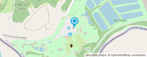 מפת הגעה אל חמת גדר