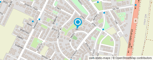 מפת הגעה אל חנוכה רון