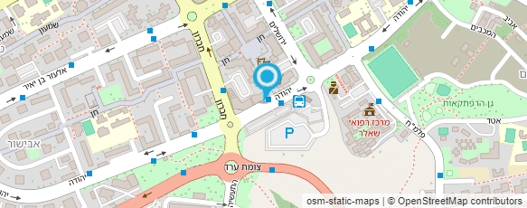 מפת הגעה אל פינת האופה