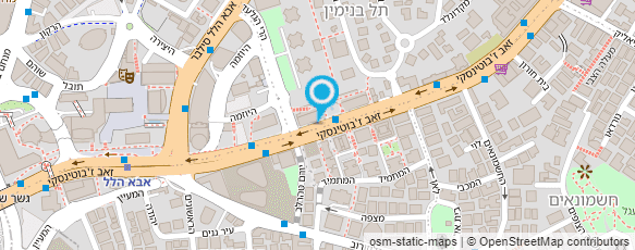 מפת הגעה אל פרופ' וייזר מרק