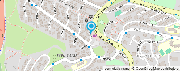 מפת הגעה אל בית שמש מרפאה לחיות בית