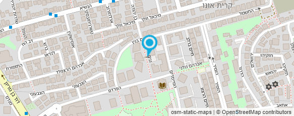 מפת הגעה אל רוני בוחניק מפת הגעה אל רוני בוחניק