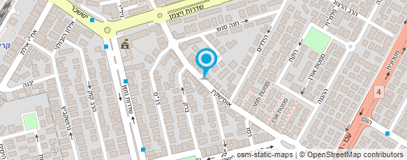 מפת הגעה אל מתנ"ס אלי - כהן