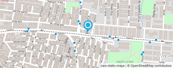 מפת הגעה אל יוסי הצבעי אקספרס מפת הגעה אל יוסי הצבעי אקספרס