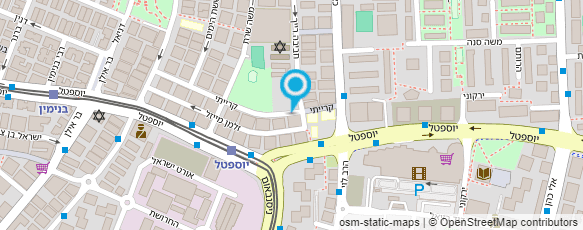 מפת הגעה אל שלום עזרא