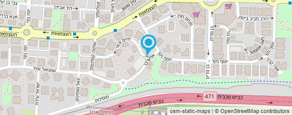 מפת הגעה אל דאידה רוני קידוחים בע"מ